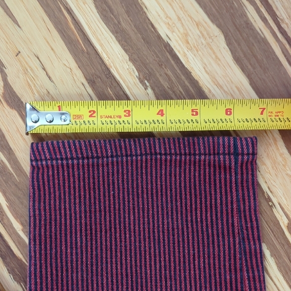 Ralph Lauren Red and Blue Striped Jeans - Picture 4 of 8